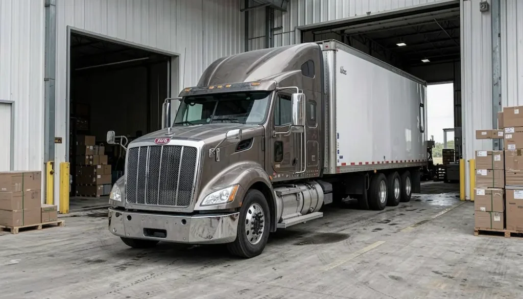 loading-dock-freight-truck